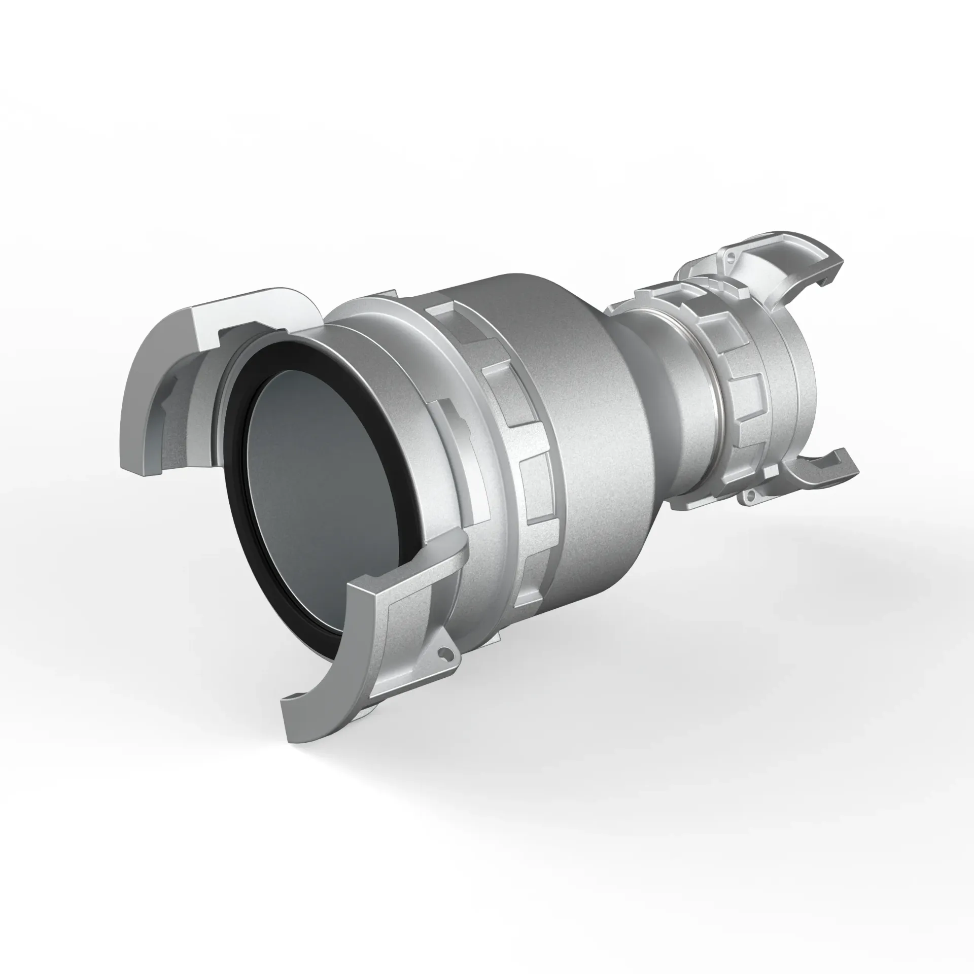 Réduction alu AR100 x DSP DN65 avec verrou - en alu