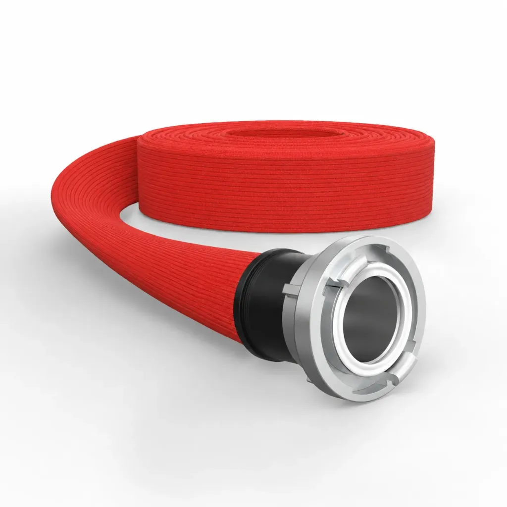 [ZDF025R020SZ031] DuraFire 25-20m Rood + Storz D + krimpmof
