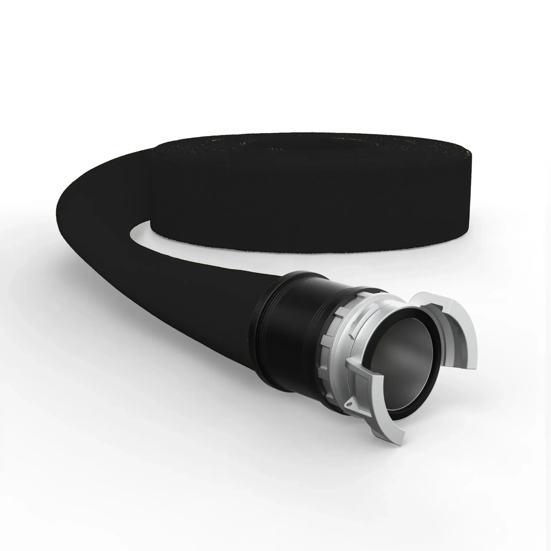 [ZDF045K020DS] DuraFire 45-20m Zwart + DSP + rubber mof