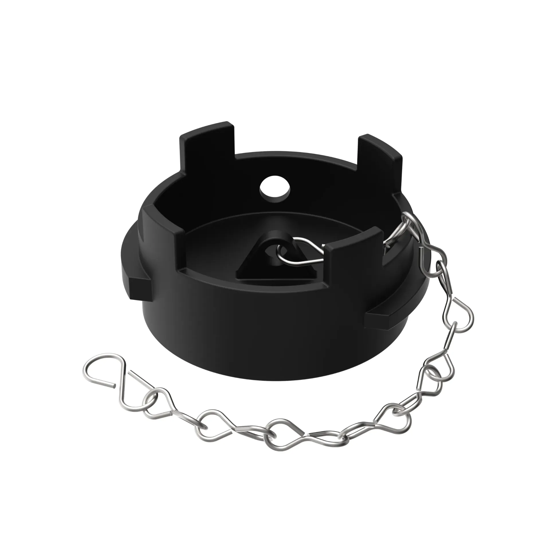 [GUS040P] Guillemin DN40 blindkap in Polypropyleen + ketting