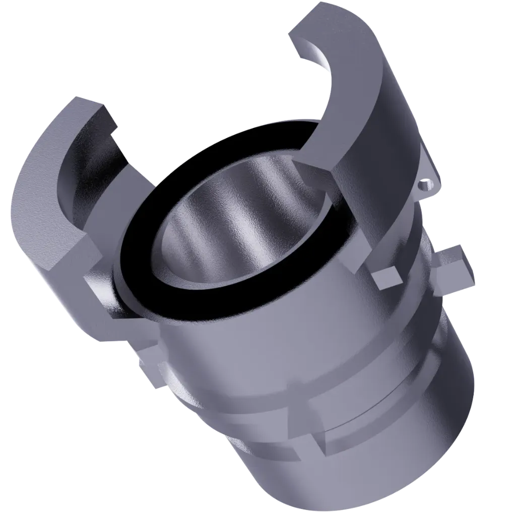 Guillemin DN50 x 2" Femelle avec verrou - en alu